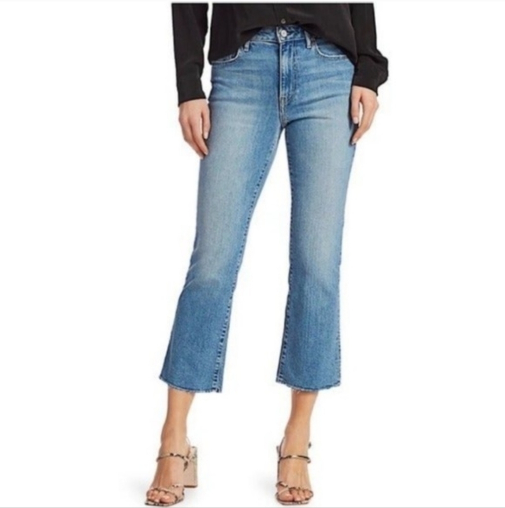 Trave Colette Kick Flare Jeans In Seaside Blue Size 28